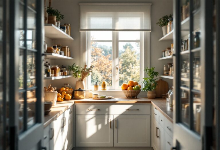 Varietà di alimenti indispensabili per la dispensa