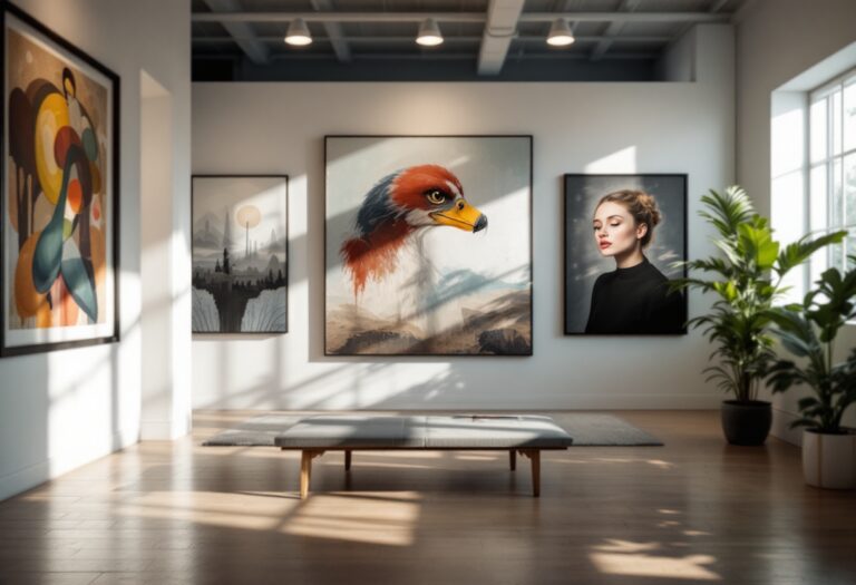 Opera d'arte contemporanea africana in mostra