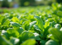 Cime di rapa fresche pronte per la pulizia e conservazione