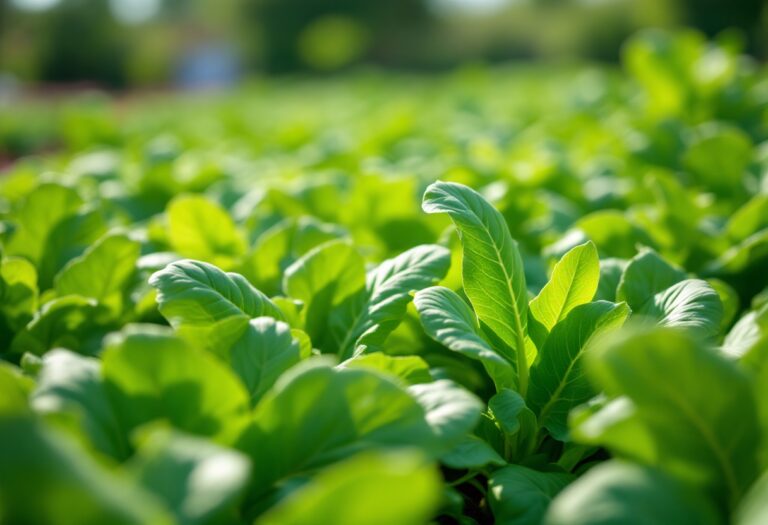 Cime di rapa fresche pronte per la pulizia e conservazione