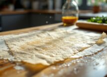 Chef utilizza carta forno per una cottura ideale