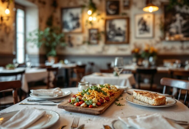 Piatto tipico della trattoria La Vittoria