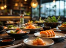 Piatto di sushi fresco e autentico da Casanostra