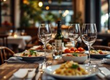 Piatto tipico della cucina di Ostra con ingredienti freschi