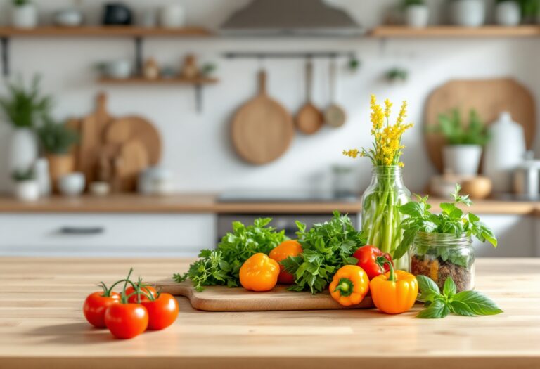 Chef Matteo Grandi mentre cucina piatti leggeri e salutari