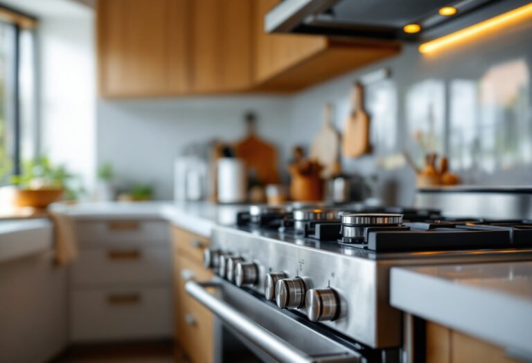 Forno pulito e ben mantenuto per una lunga durata