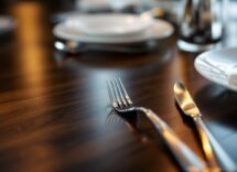 Un elegante ristorante fine dining in Italia