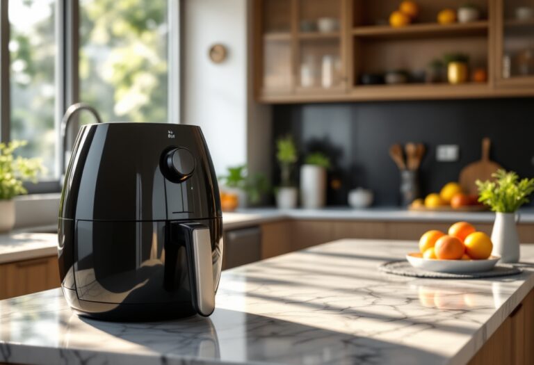 Friggitrice ad aria con piatti sani e gustosi