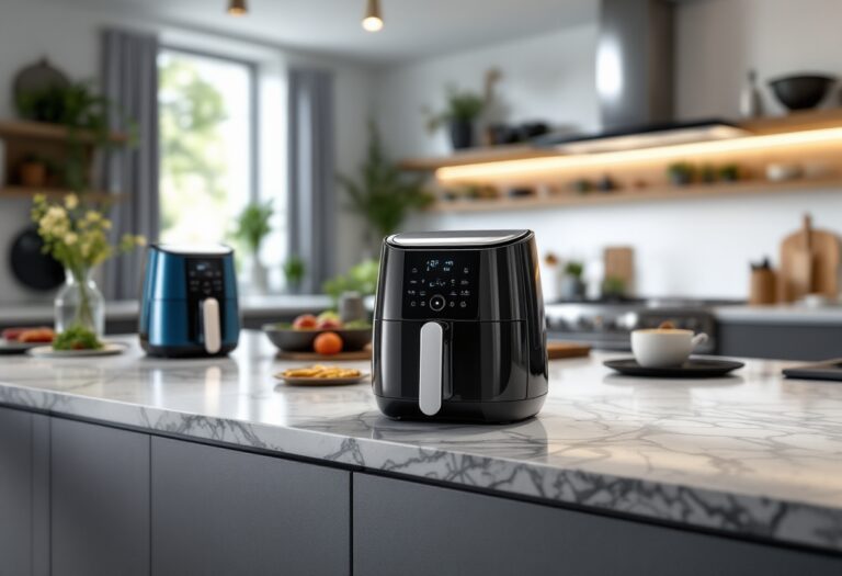 Friggitrici ad aria moderne per una cucina elegante