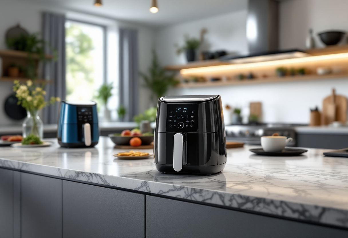 Friggitrici ad aria moderne per una cucina elegante