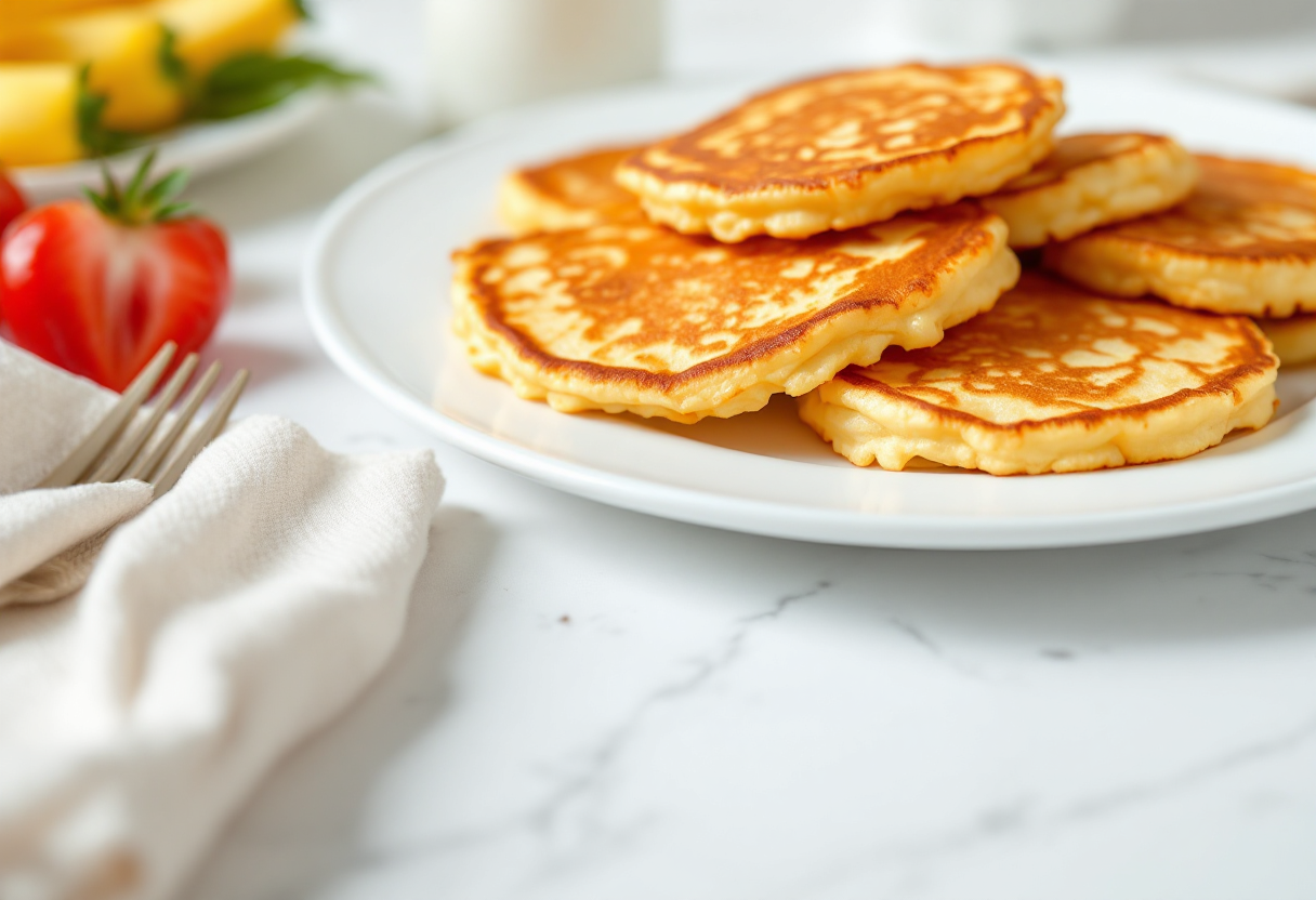 Frittelle dorate e croccanti pronte da gustare