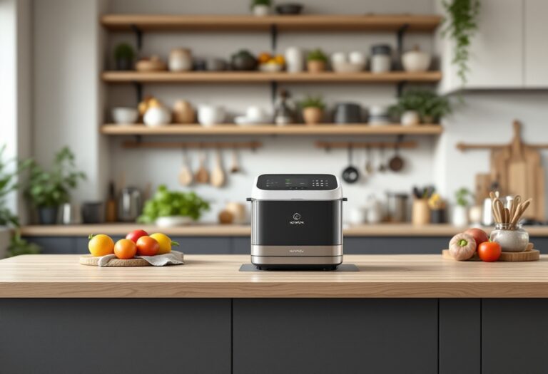 Impastatrice planetaria HOWORK in una cucina elegante
