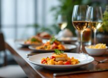 Un robot che cucina piatti innovativi con AI