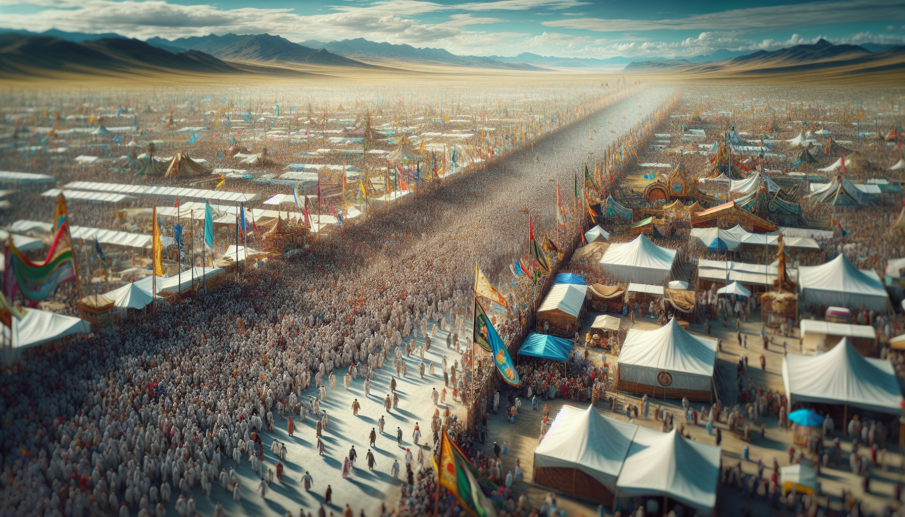 Partecipanti al Kumbh Mela, il festival religioso indiano