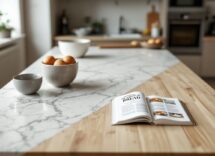 Immagine di lievito madre e pane fresco