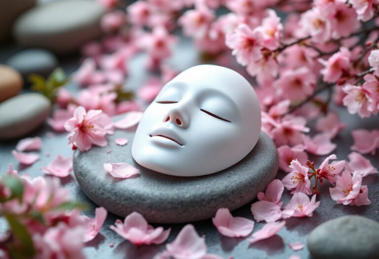 Maschera al riso per la cura della pelle J-Beauty