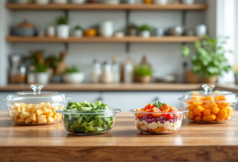 Immagine di un piano settimanale per il meal prep