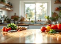 Immagine che illustra le microplastiche in cucina