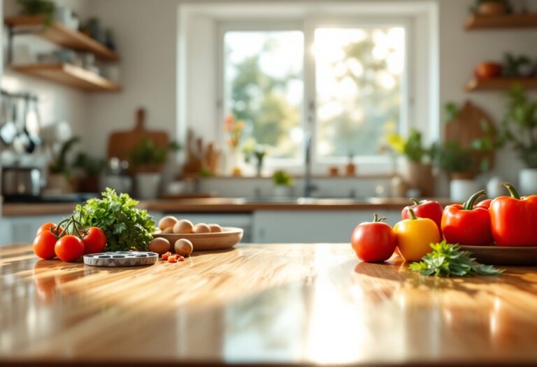 Immagine che illustra le microplastiche in cucina