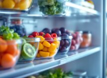Frigorifero organizzato per ridurre sprechi alimentari