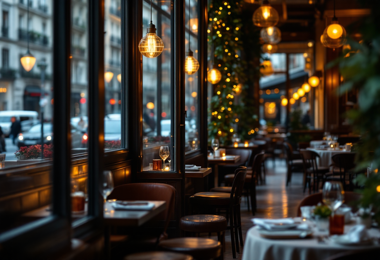 Immagine di un piatto gourmet in un ristorante di Milano