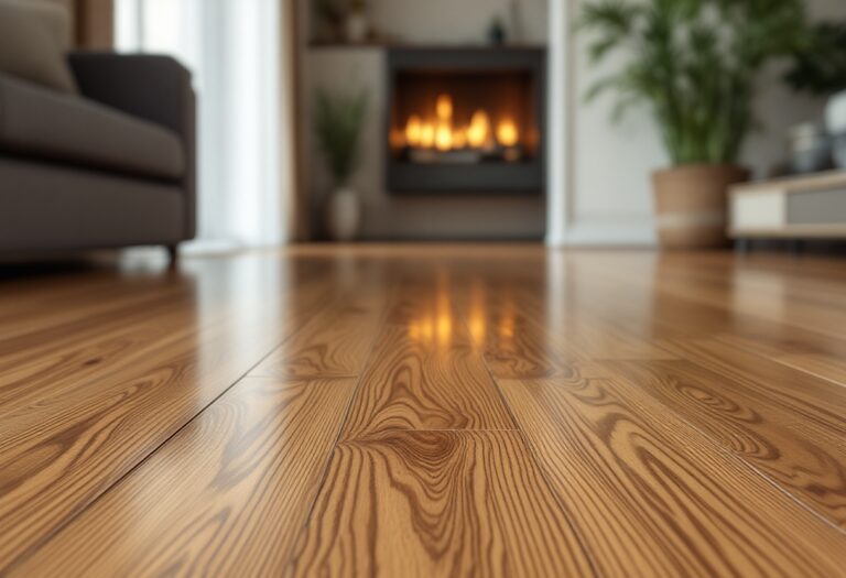 Pavimenti ristrutturati con design elegante e pratico