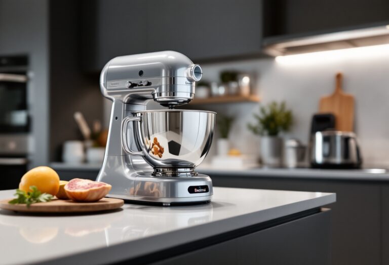 Robot da cucina Electrolux in azione con ingredienti freschi