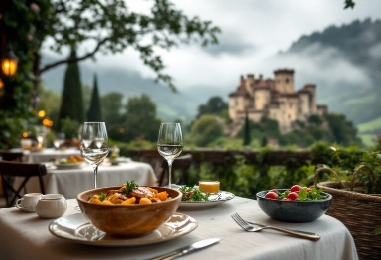 Piatti tipici delle Marche con ingredienti freschi
