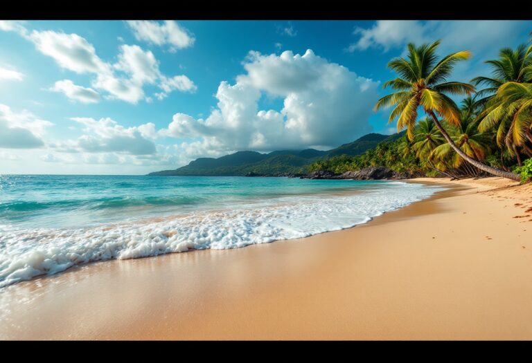 Vista panoramica di Phuket con spiagge e cultura locale