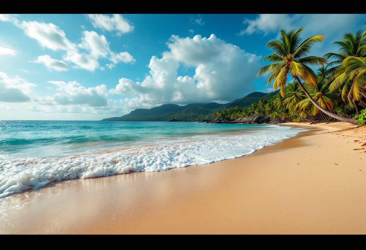 Vista panoramica di Phuket con spiagge e cultura locale