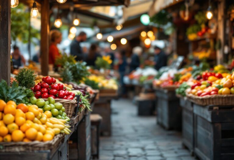 Grafico sulla sostenibilità alimentare in Europa