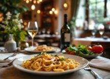 Piatto tipico della trattoria La Vittoria a Ostra