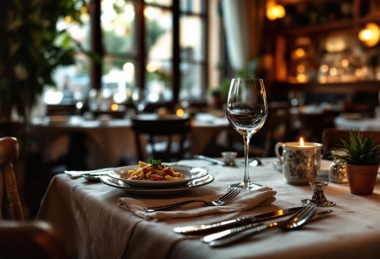 Piatto tipico della trattoria La Vittoria a Ostra