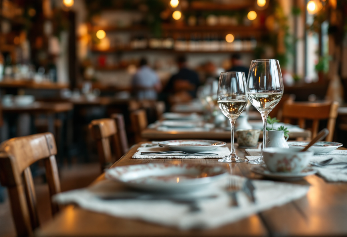 Piatto tipico della trattoria La Vittoria a Ostra