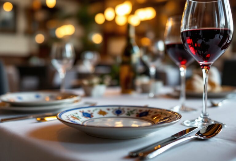 Piatto tipico della trattoria La Vittoria a Ostra
