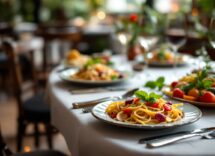 Piatto tipico di Ostra con ingredienti freschi e locali