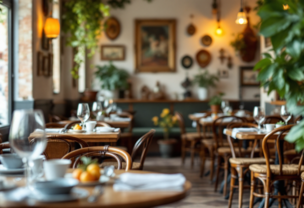Piatto tipico della trattoria La Vittoria in Italia