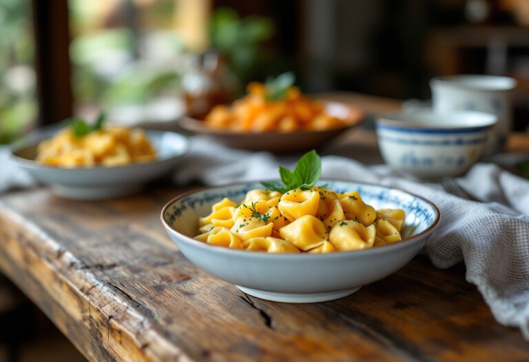 Piatto tipico marchigiano con ingredienti freschi