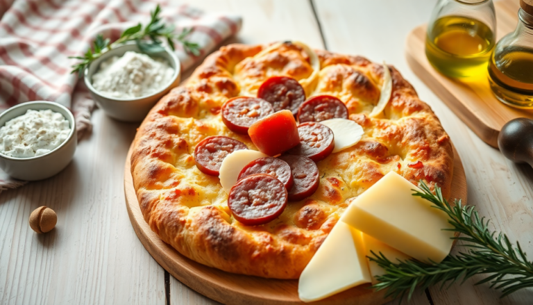 schiacciata con pecorino e salsiccia un viaggio nei sapori toscani 1745580547