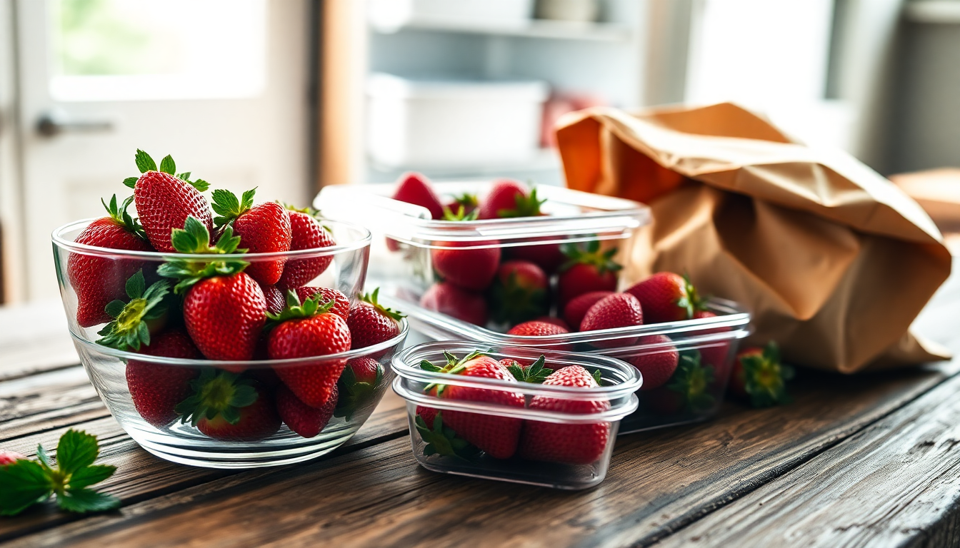 come conservare le fragole in modo efficace 1746529384