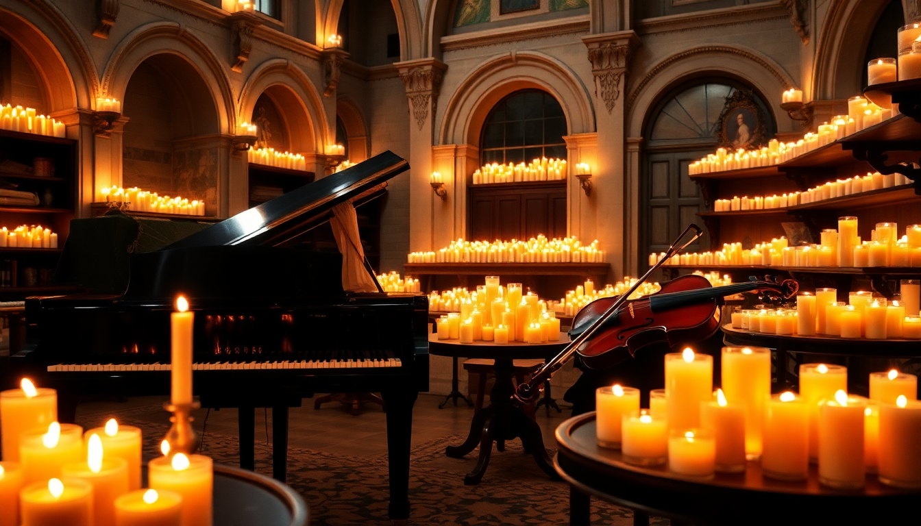 concerti a lume di candela un viaggio musicale imperdibile 1747356531