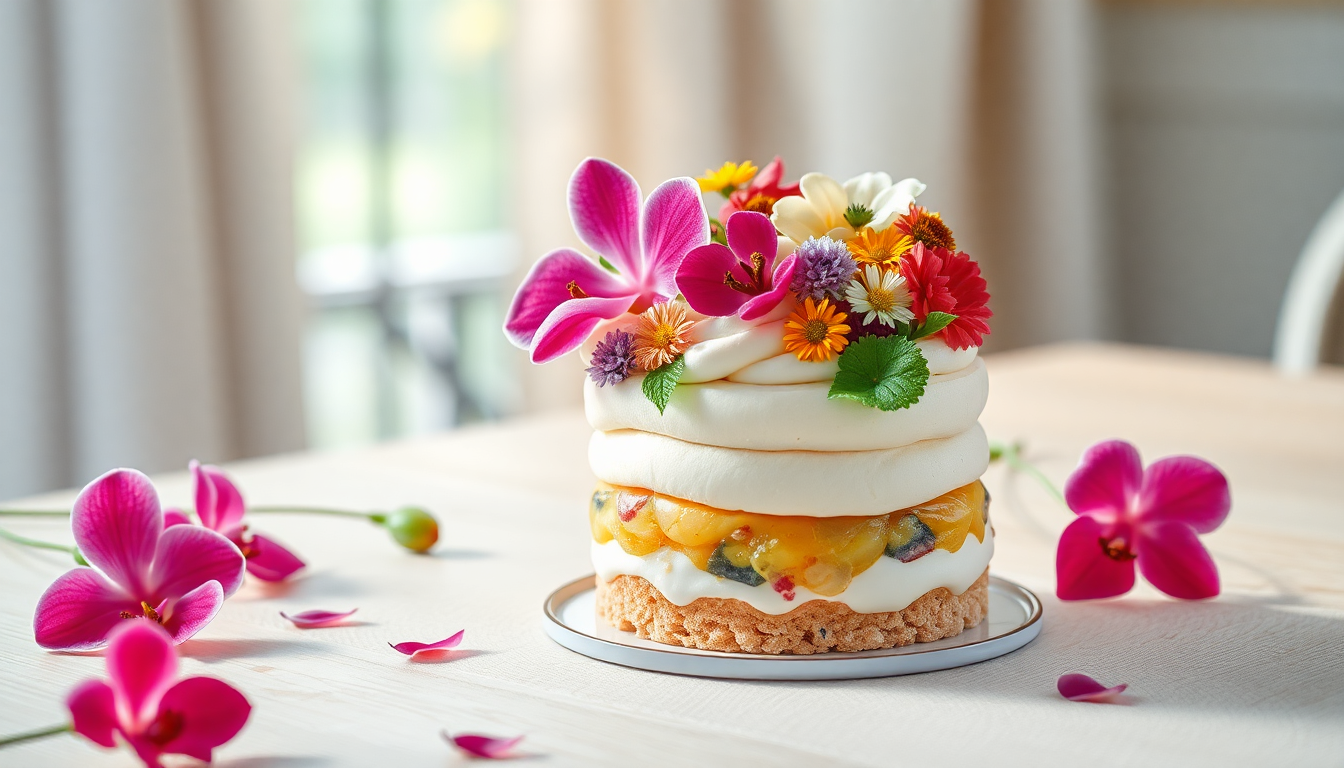 fiori e decorazioni in cialda per dolci deliziosi 1747628207