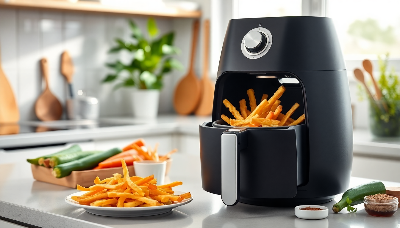 friggitrice ad aria unalleata in cucina per piatti leggeri e gustosi 1747965960