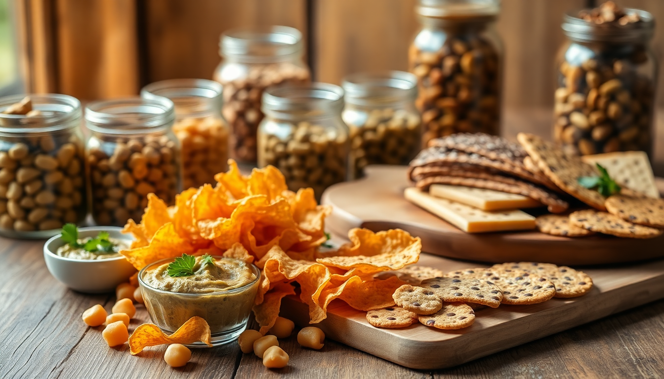 scopri i migliori snack salati bio e alternative vegetali 1747246776