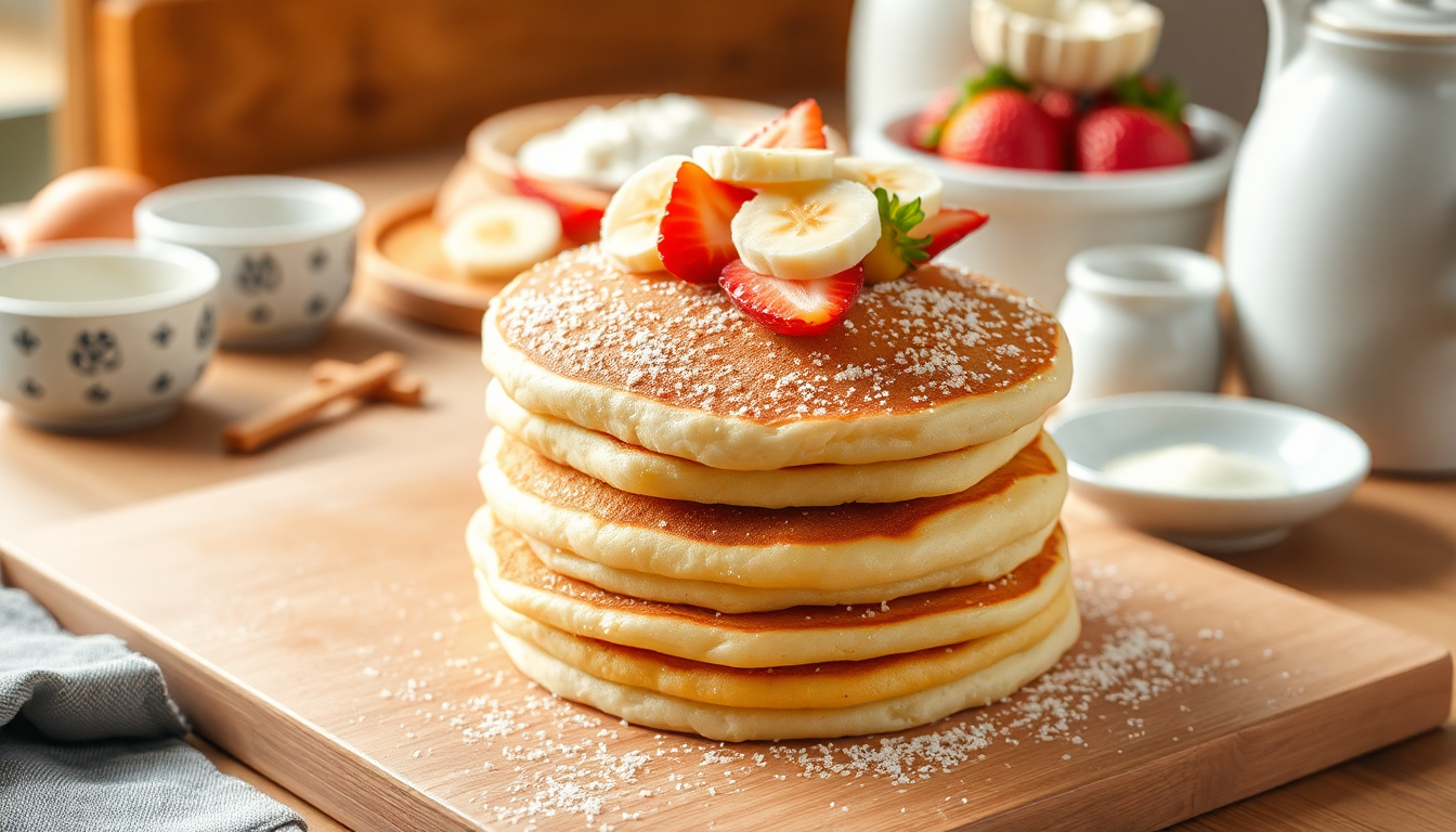 scopri i pancake giapponesi la ricetta dei fluffy pancakes 1746467184