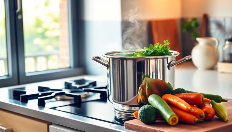 cestello per pentola lalleato in cucina per cuocere al vapore 1749342928