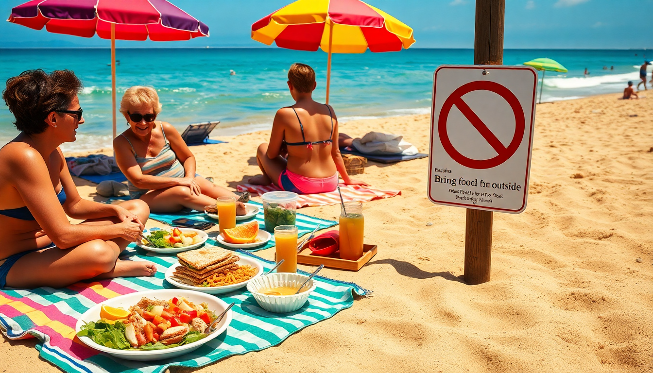 cibo in spiaggia diritti e doveri dei bagnanti 1750760211