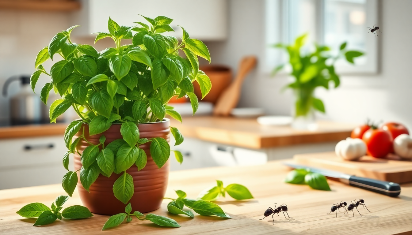 come utilizzare il basilico per allontanare le formiche in casa 1751192526