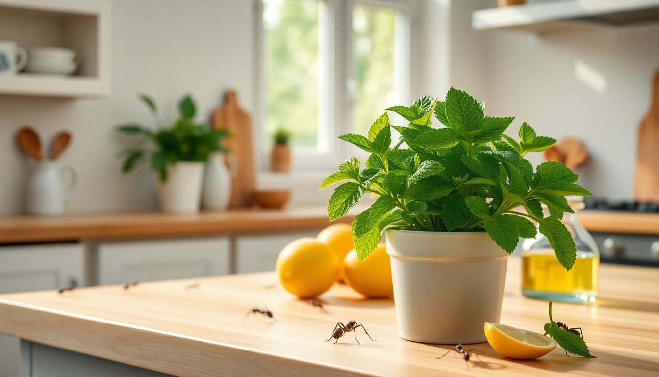 come utilizzare la menta per allontanare le formiche in modo naturale 1749614485