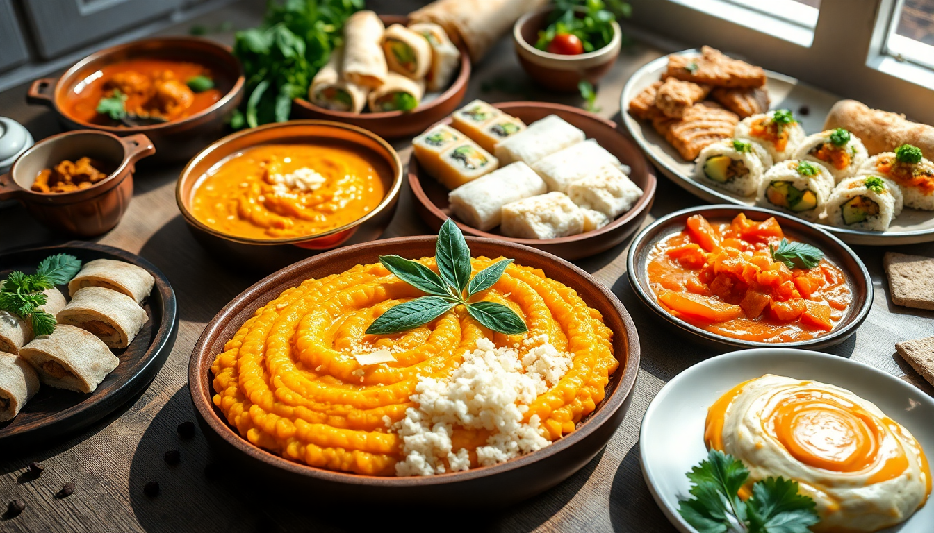 esplorazione di piatti etnici da tutto il mondo 1749526411